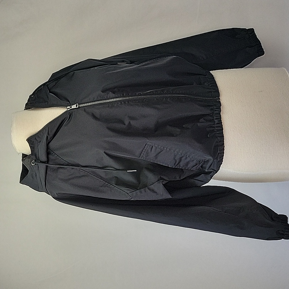 YPB Your Personal Best Hooded Windbreaker Black Size Medium - Picture 8 of 14